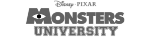 Monster University logo - white background